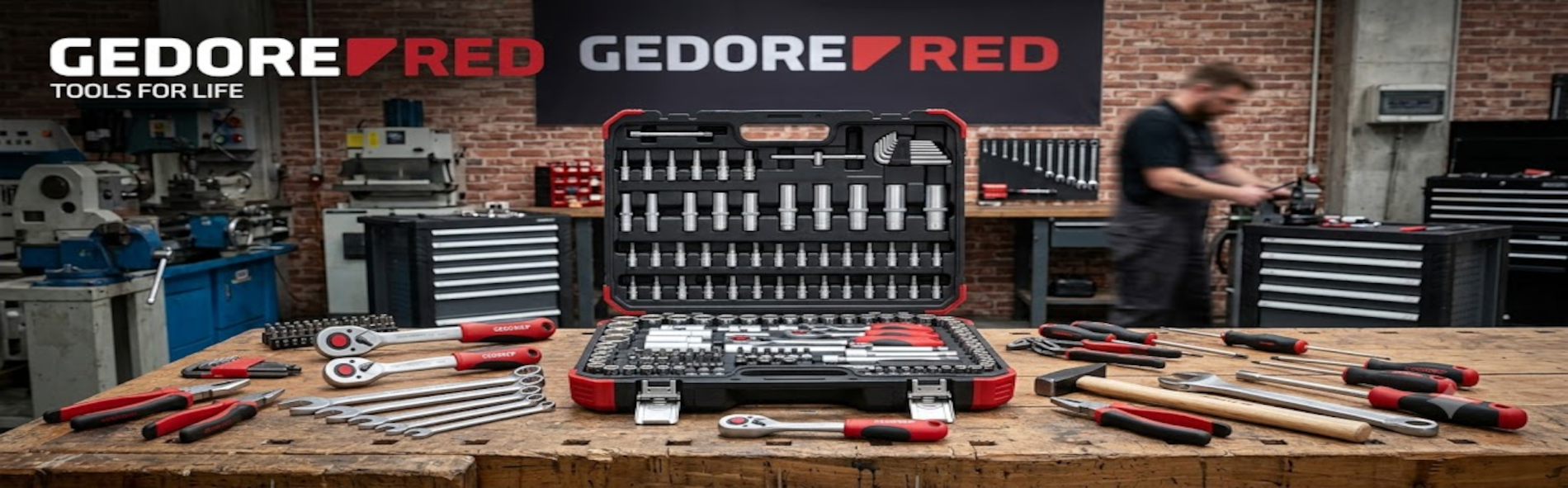 GEDORE RED- Premium Handwerkzeuge seit 1919.
